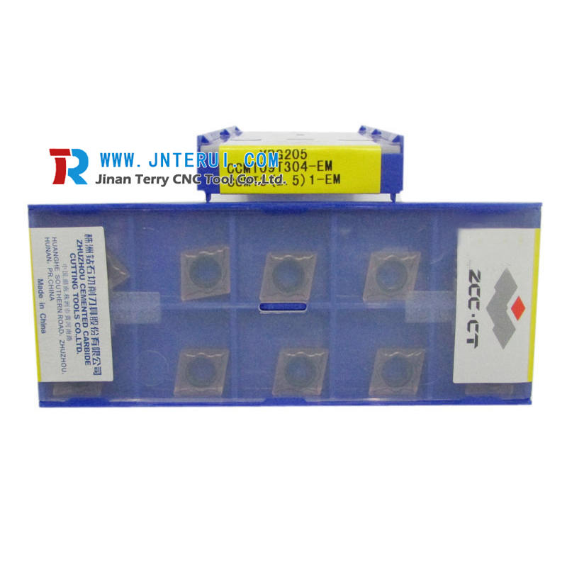 ZCCCT original discount price CNC tungsten inserts CCMT09T304-EM YBG205 - 1