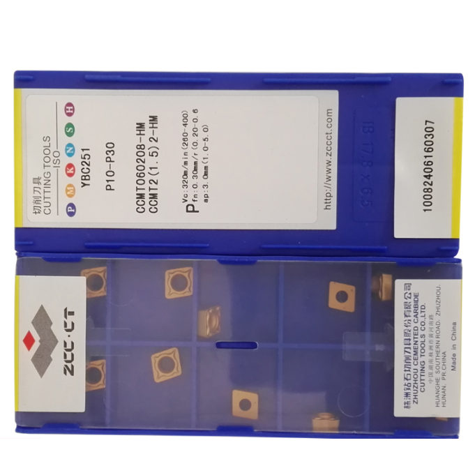 ZCCCT original discount price CNC turning inserts CCMT060208-HM YBC251 - 1