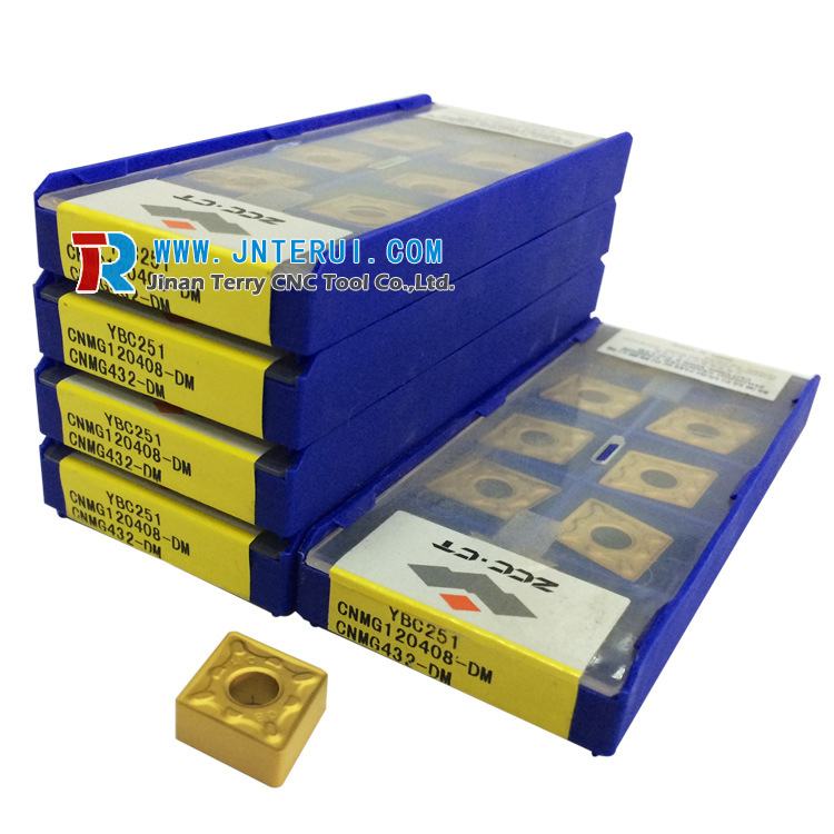 ZCCCT original wholesale price CNC turning inserts CNMG120408-DM YBC251 - 1