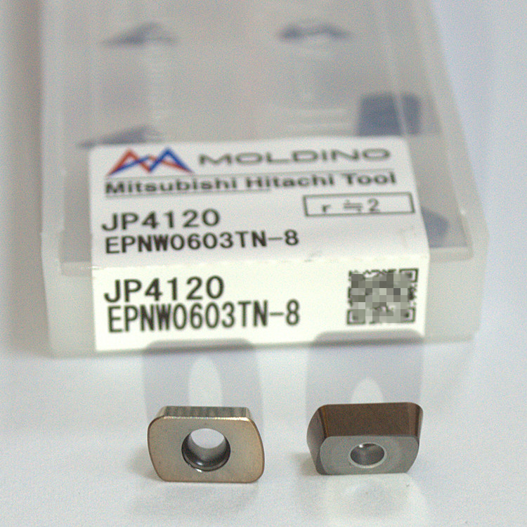 Famous brand Hitachi carbide insert cnc milling tool EPNW0603TN-8 JP4120 - 1