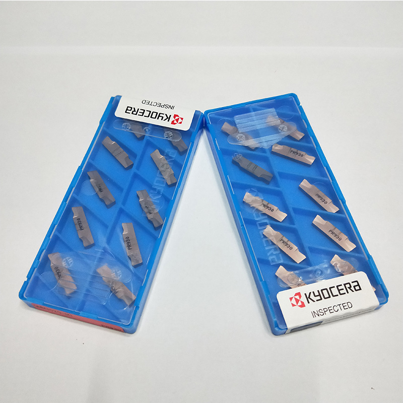 Kyocera brand grooving carbide insert GMM3020-MT PR930 with high cutting speed - 1