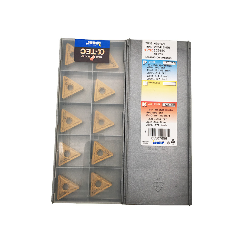 Israel Iscar brand cutting tools turning inserts TNMG220412-GN IC9150 - 1