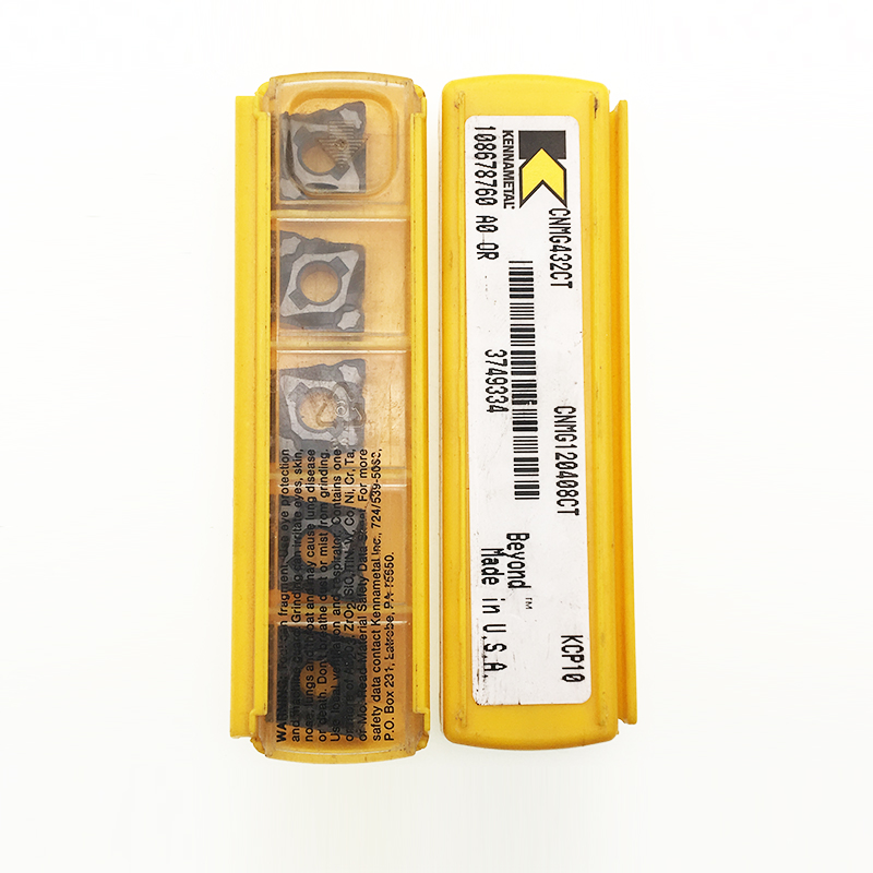 Original Kennametal tungsten carbide inserts CNMG120408-CT KCP10 - 1