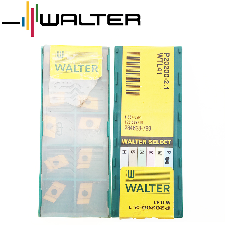 Original Walter cnc cutting tools carbide inserts P20200-2.1 WTL41 - 1