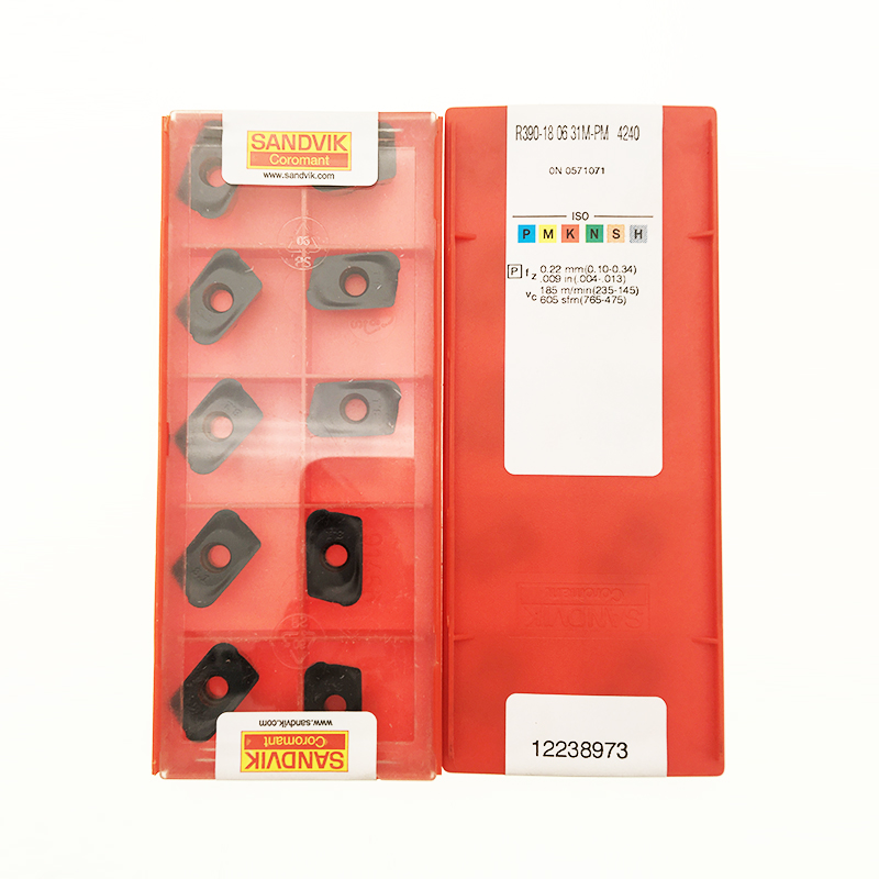 SANDVIK brand CNC milling cutter inserts  R390-180631M-PM 4240 - 1
