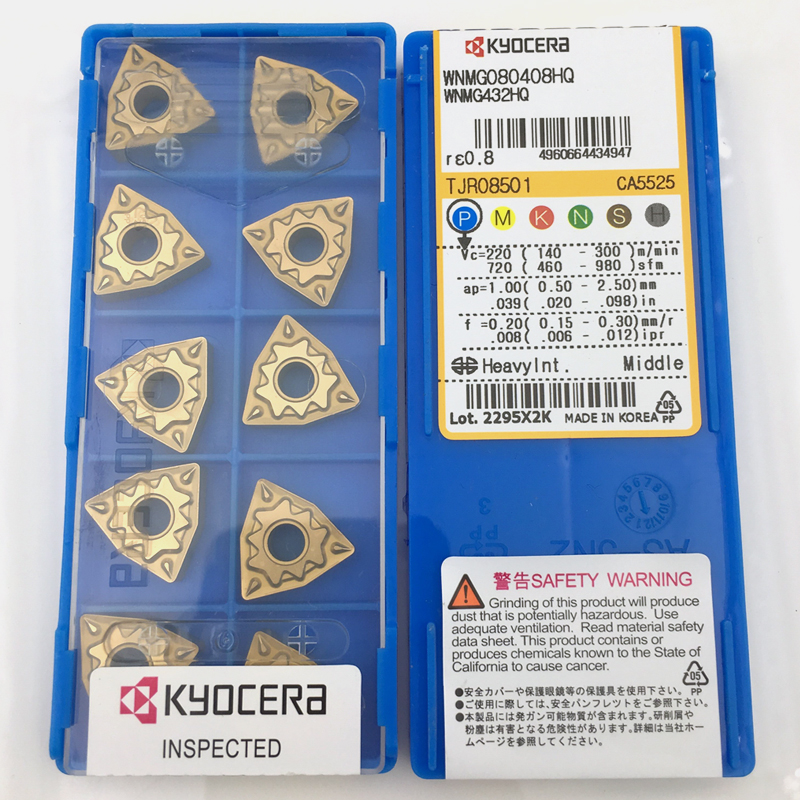 Original Kyocera japan WNMG turning blade WNMG080408HQ CA5525 - 1