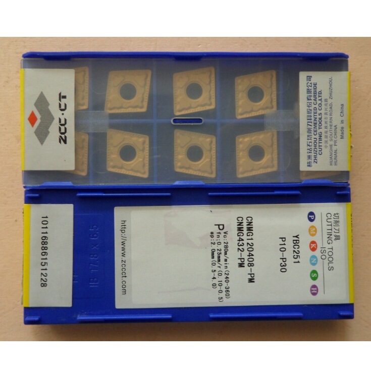 ZCCCT original wholesale price CNC turning inserts CNMG120408-PM YBC251