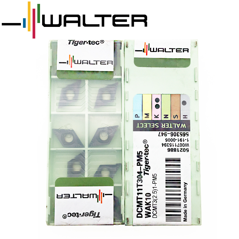 Walter Tungsten Carbide Inserts Metal Cutting Tools DCMT11T304-PM5 WAK10 Picture