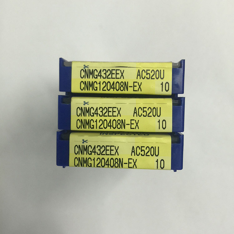 Sumitomo ISO external turning inserts from Japan CNMG120408N-EX AC520U