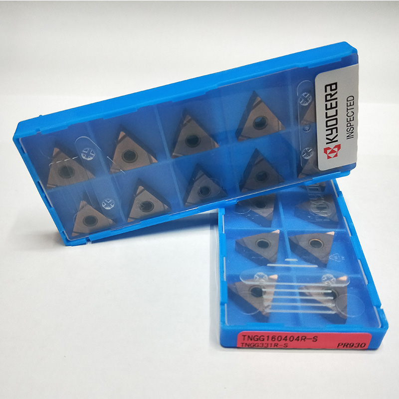 Kyocera TNGG160404 Indexable Carbide Inserts TNGG160404R-S PR930