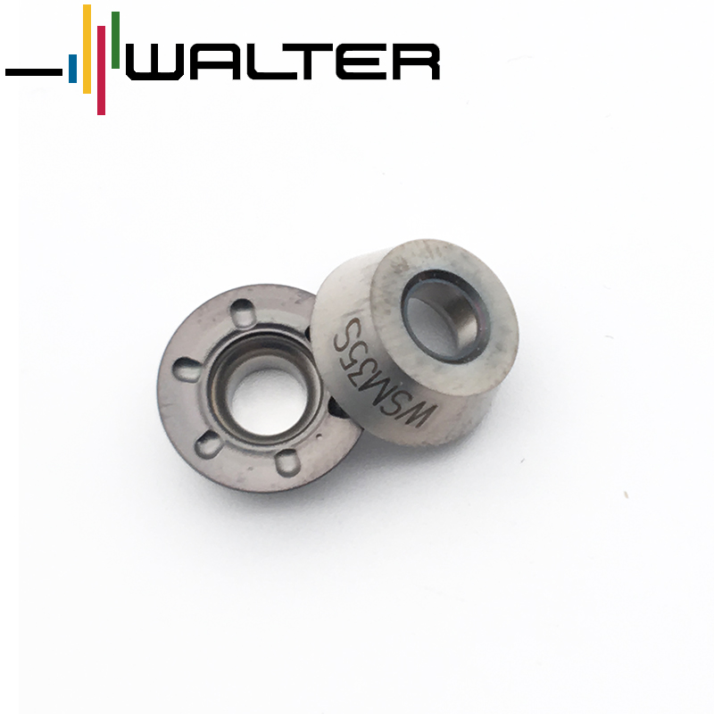 Quality Assurance Walter milling carbide inserts for lathe RDMT1204M0-D57 WSM35S