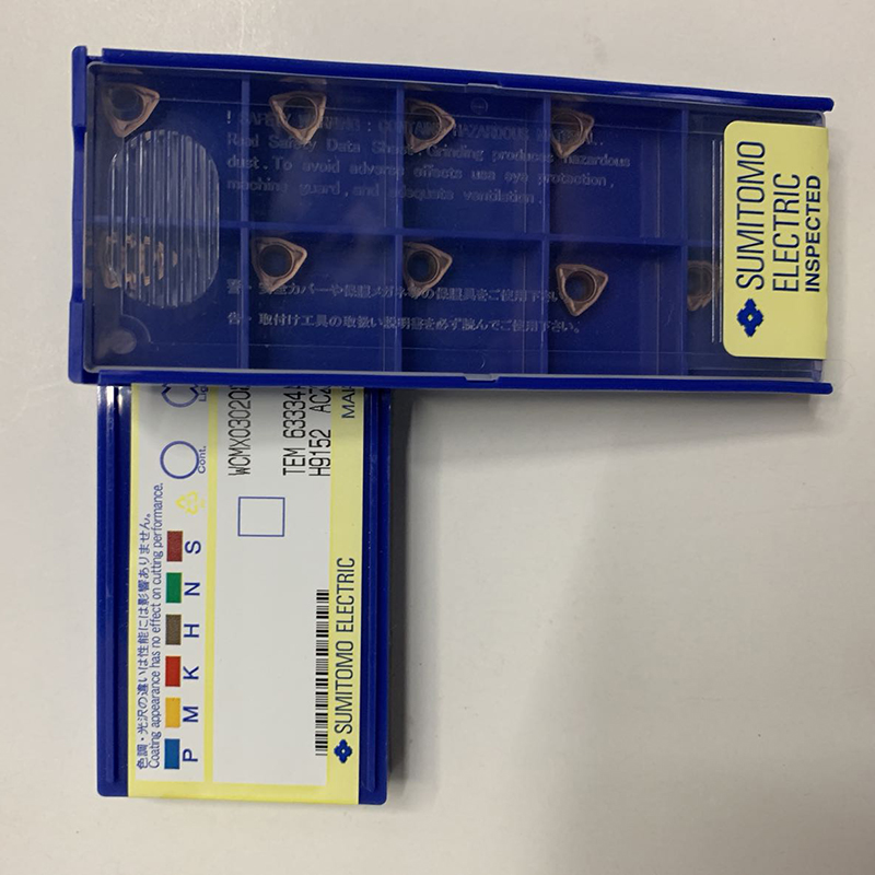Tungsten Carbide Insert CNC Machine Tool Sumitomo inserts WCMX040208FN ACZ330WCMT050308 FN ACZ330WCMX030208FN ACZ330